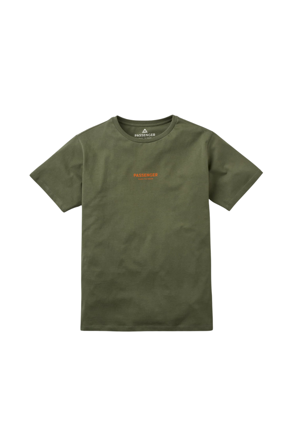 Passenger Passenger Recycled Mens Cotton T-Shirt Khaki