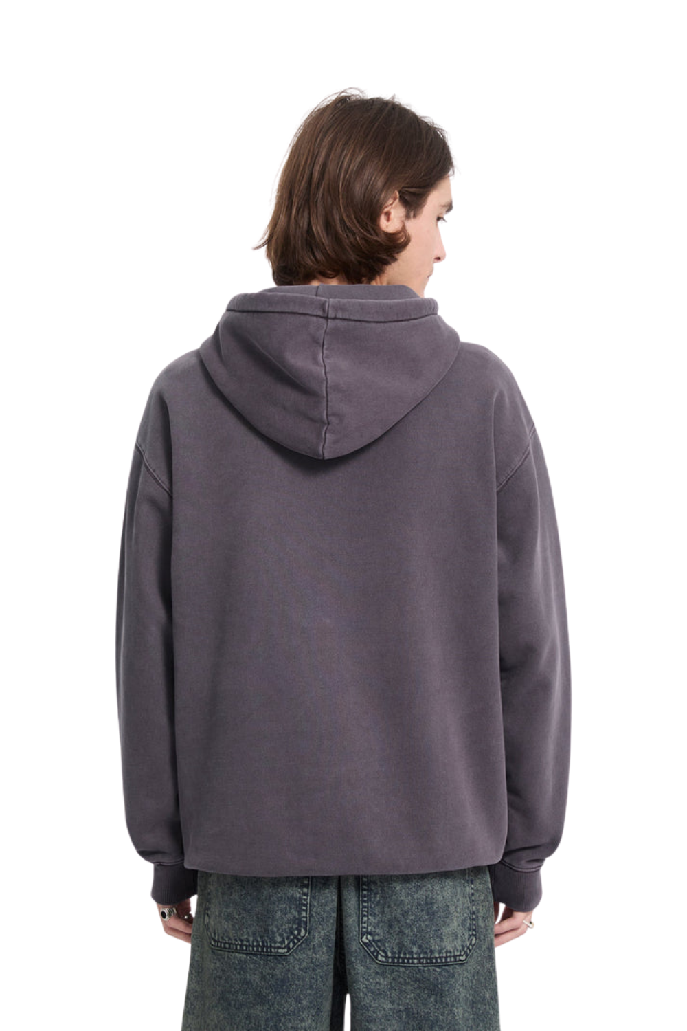 Volcom Big Stone Mens Hoodie Raisin