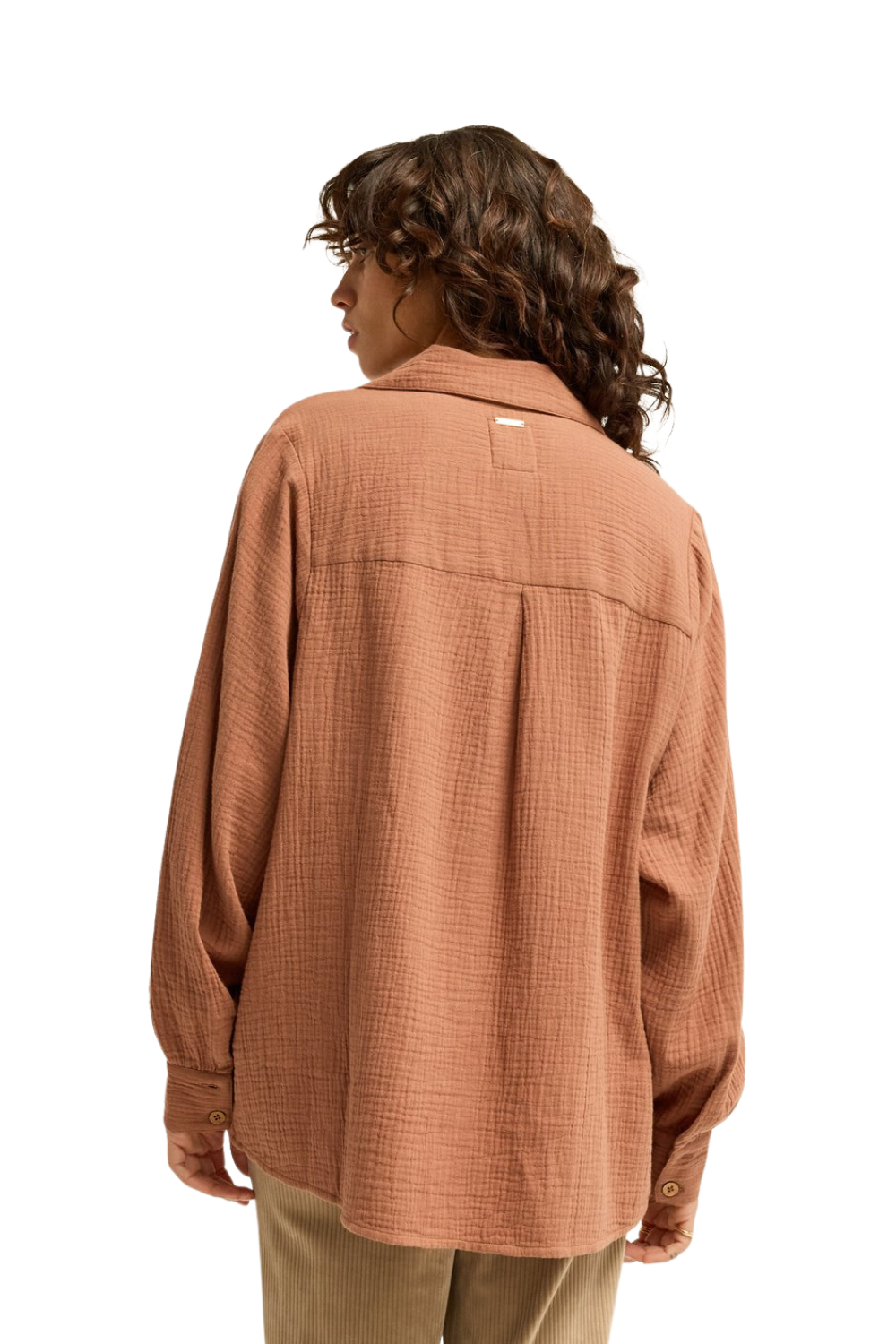 Billabong Swell Blouse Womens Shirt Brownstone