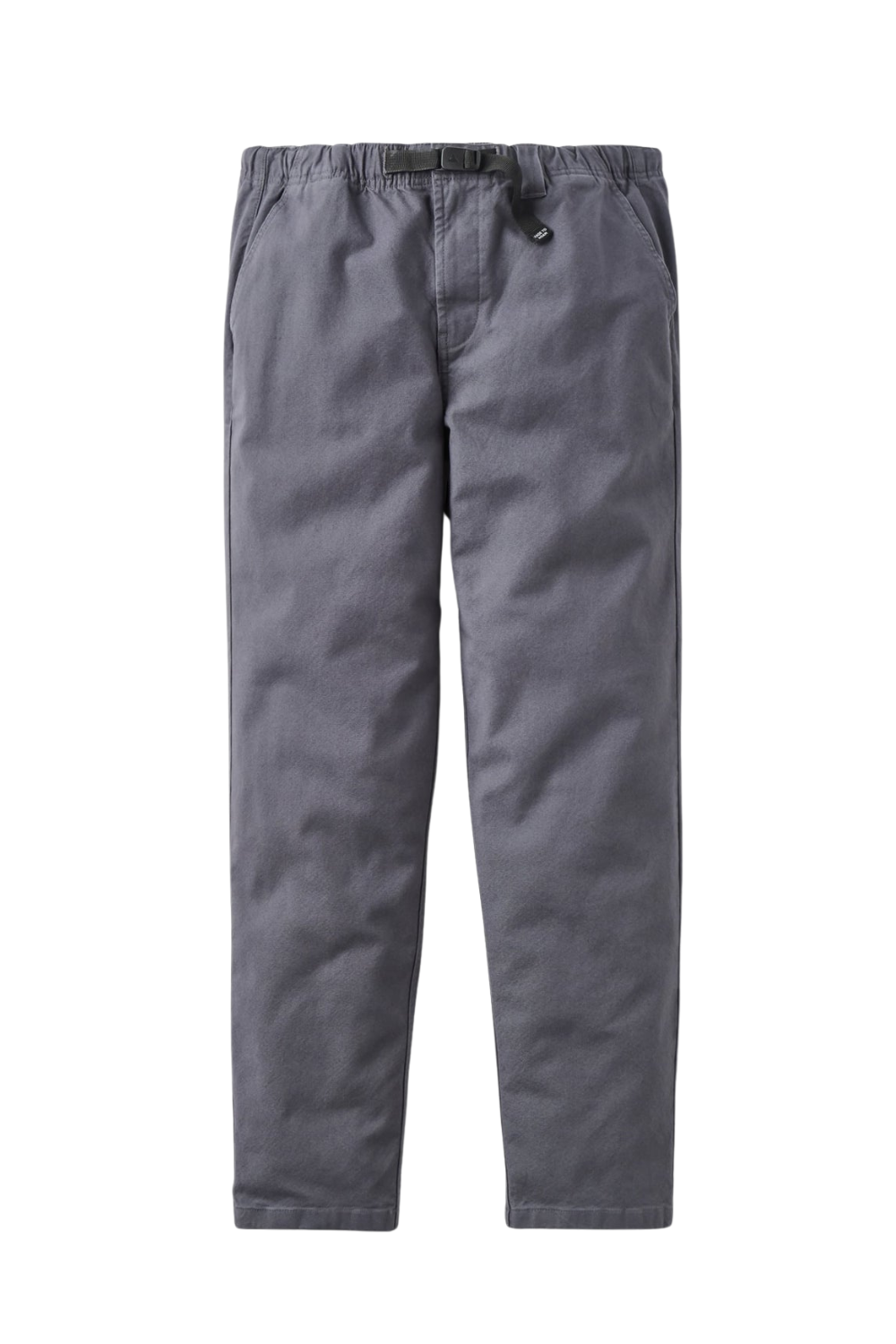 Passenger Adventurer Mens Organic Canvas Trousers Charcoal