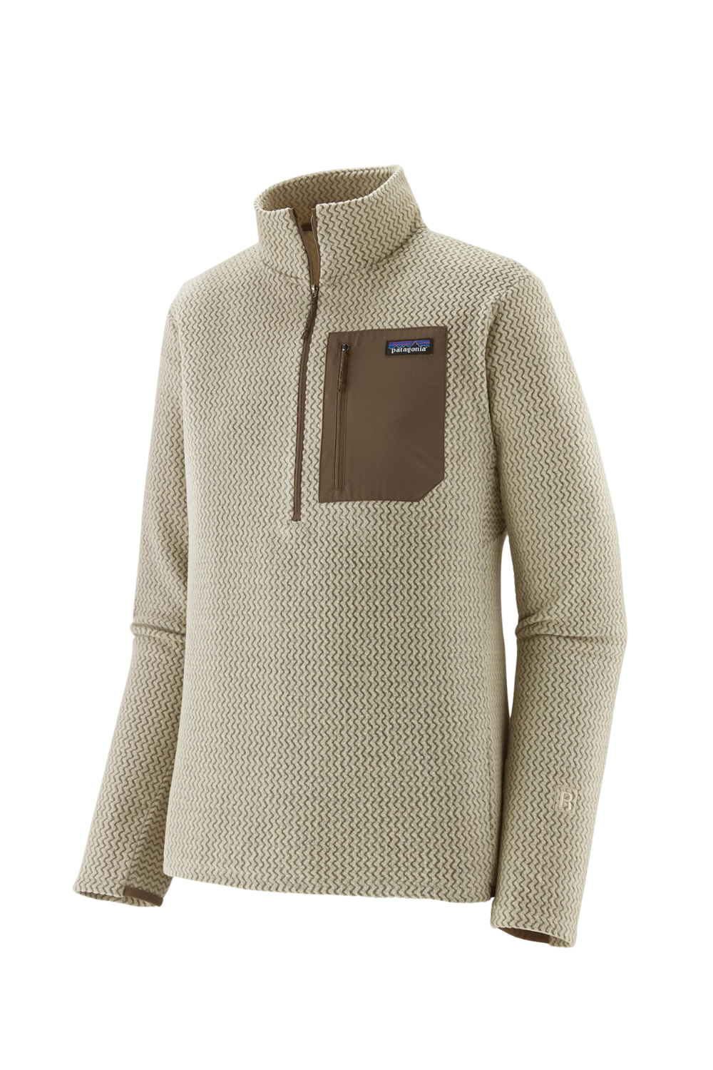 Patagonia Mens R1 Air Zip Neck Fleece Pelican