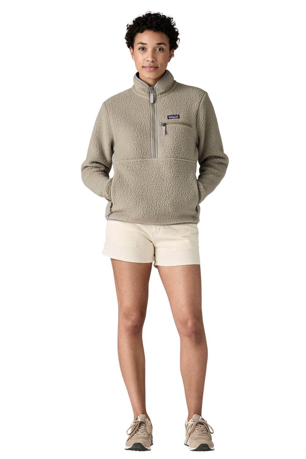 Patagonia Womens Retro Pile Marsupial Fleece River Rock Green