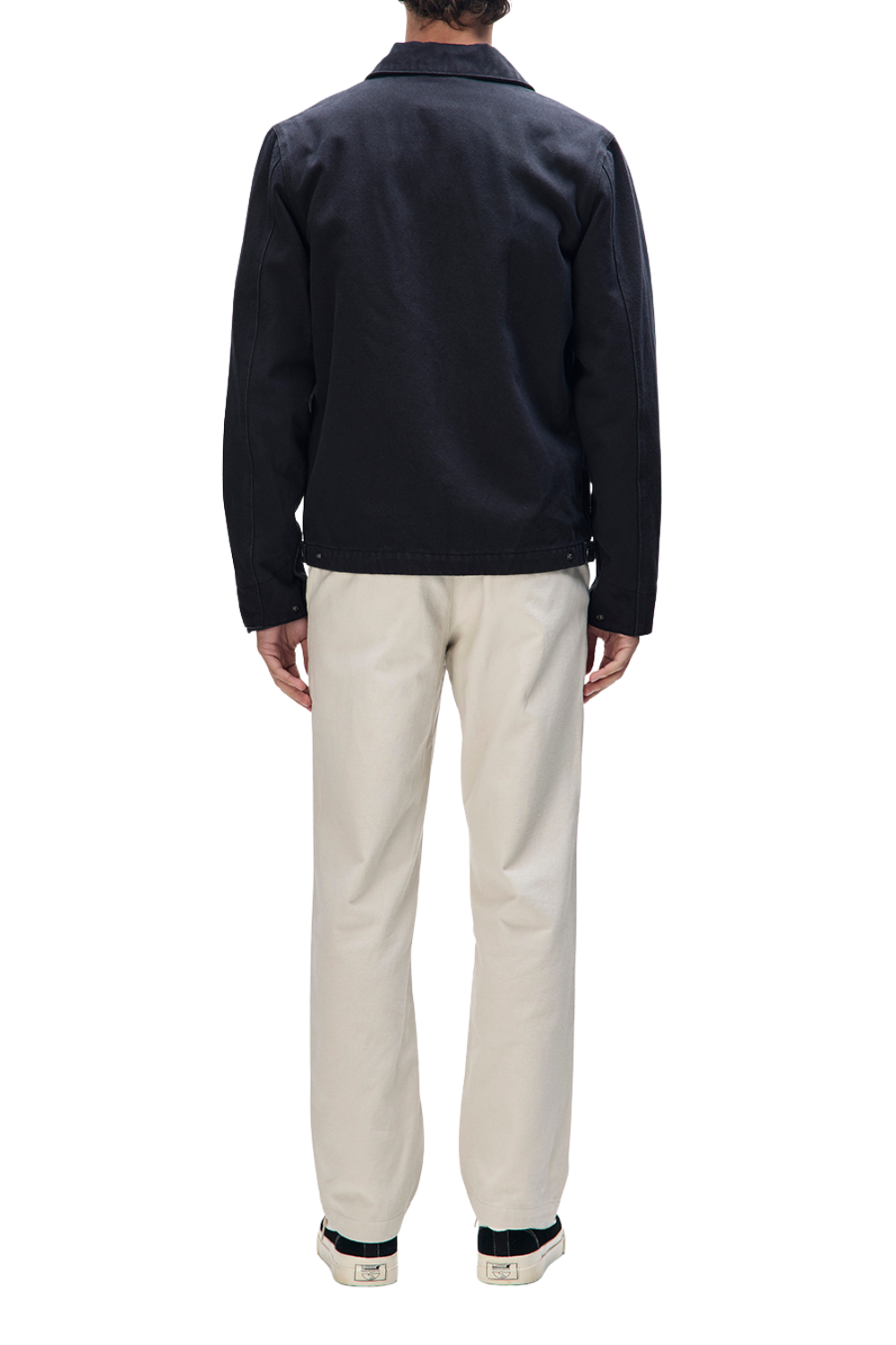 Deus Workwear Overdye Jacket Anthracite