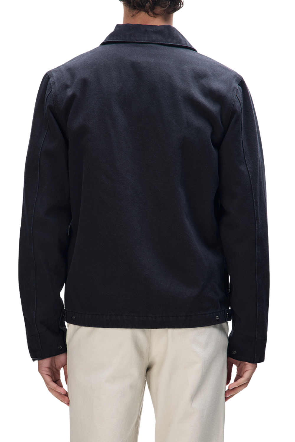 Deus Workwear Overdye Jacket Anthracite