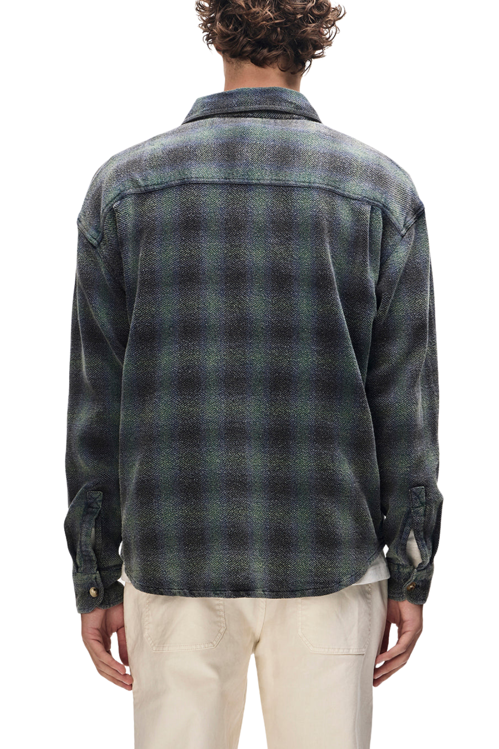 Deus Too Busy To Work Check Long Sleeve Shirt Black Check