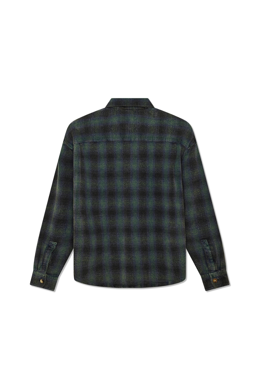 Deus Too Busy To Work Check Long Sleeve Shirt Black Check