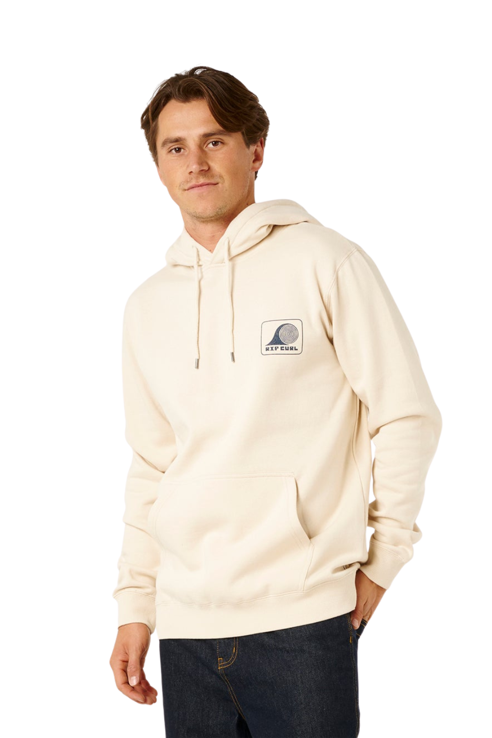 Rip Curl Artist Of The Search Mens Hoodie Vintage White