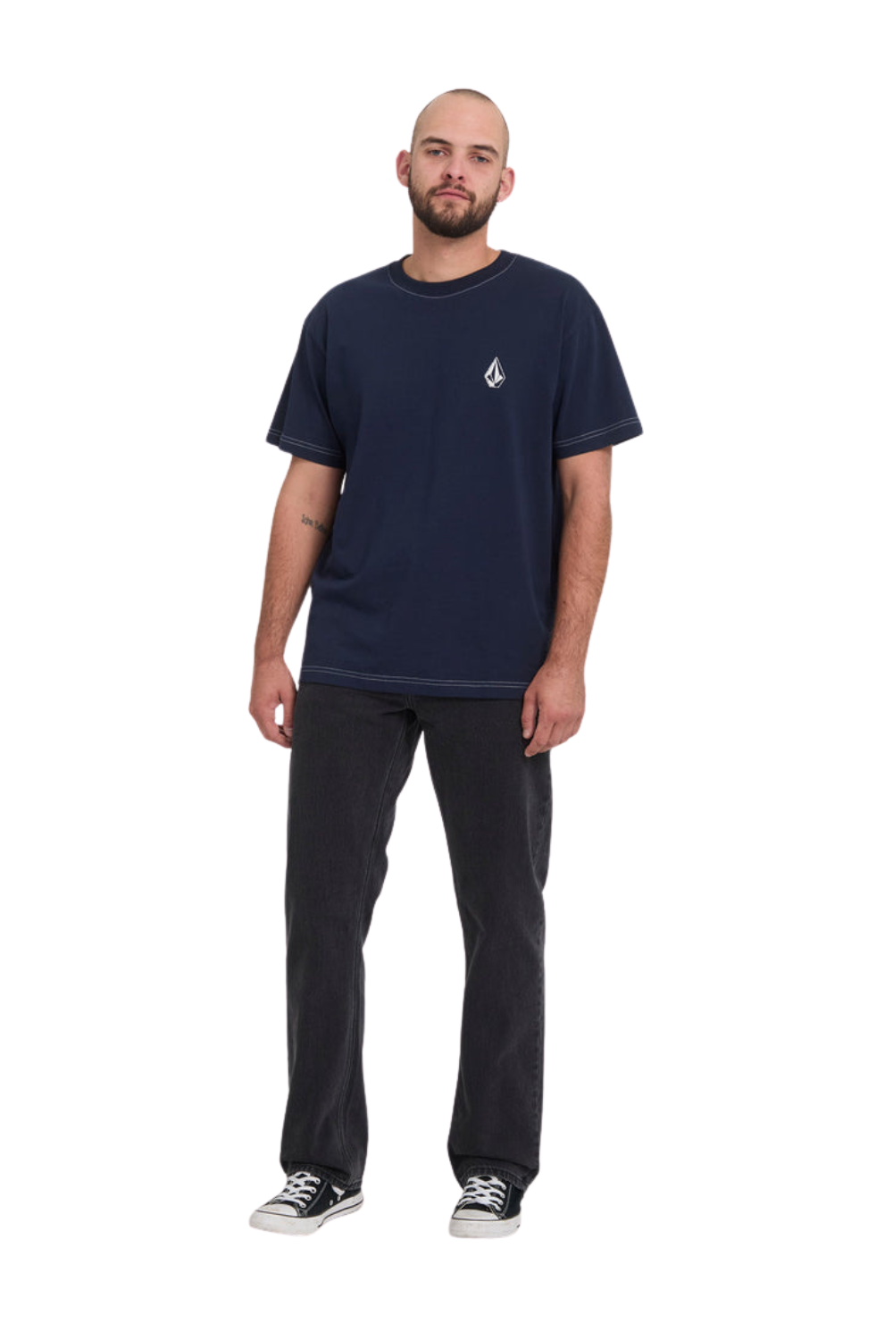 Volcom Kinkade Mens Jeans Washed Slate