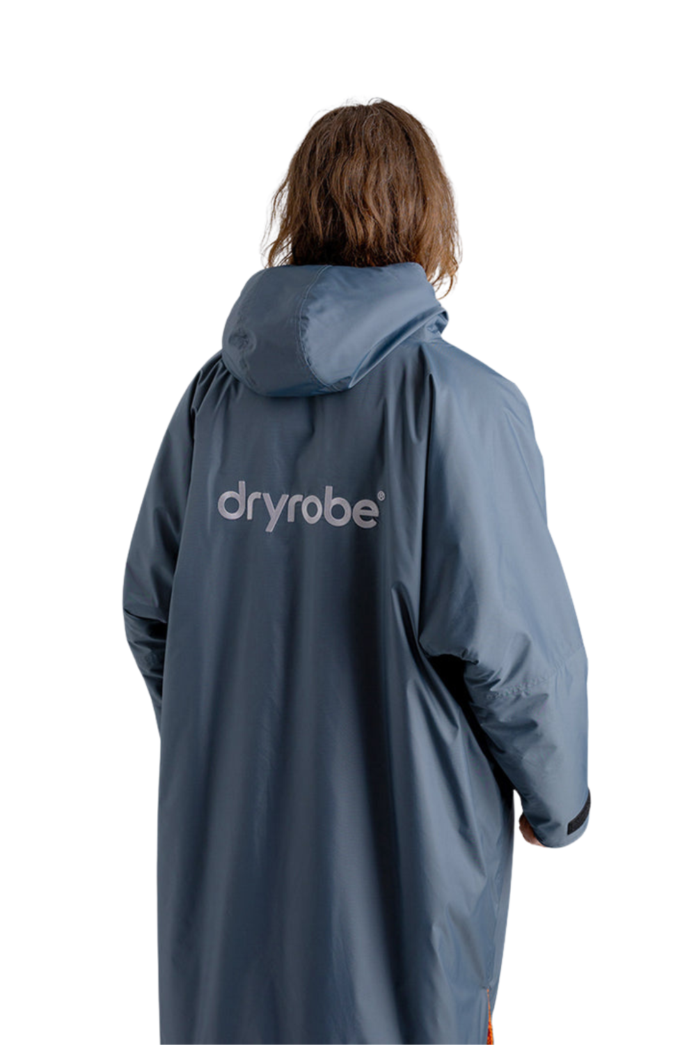 Dryrobe Advance Adult Long Sleeve Dark Grey Orange