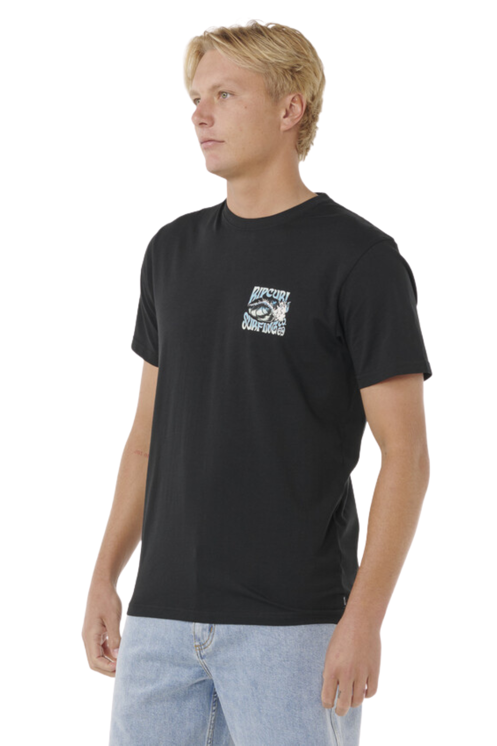 Rip Curl Hazed & Tubed T-Shirt Black