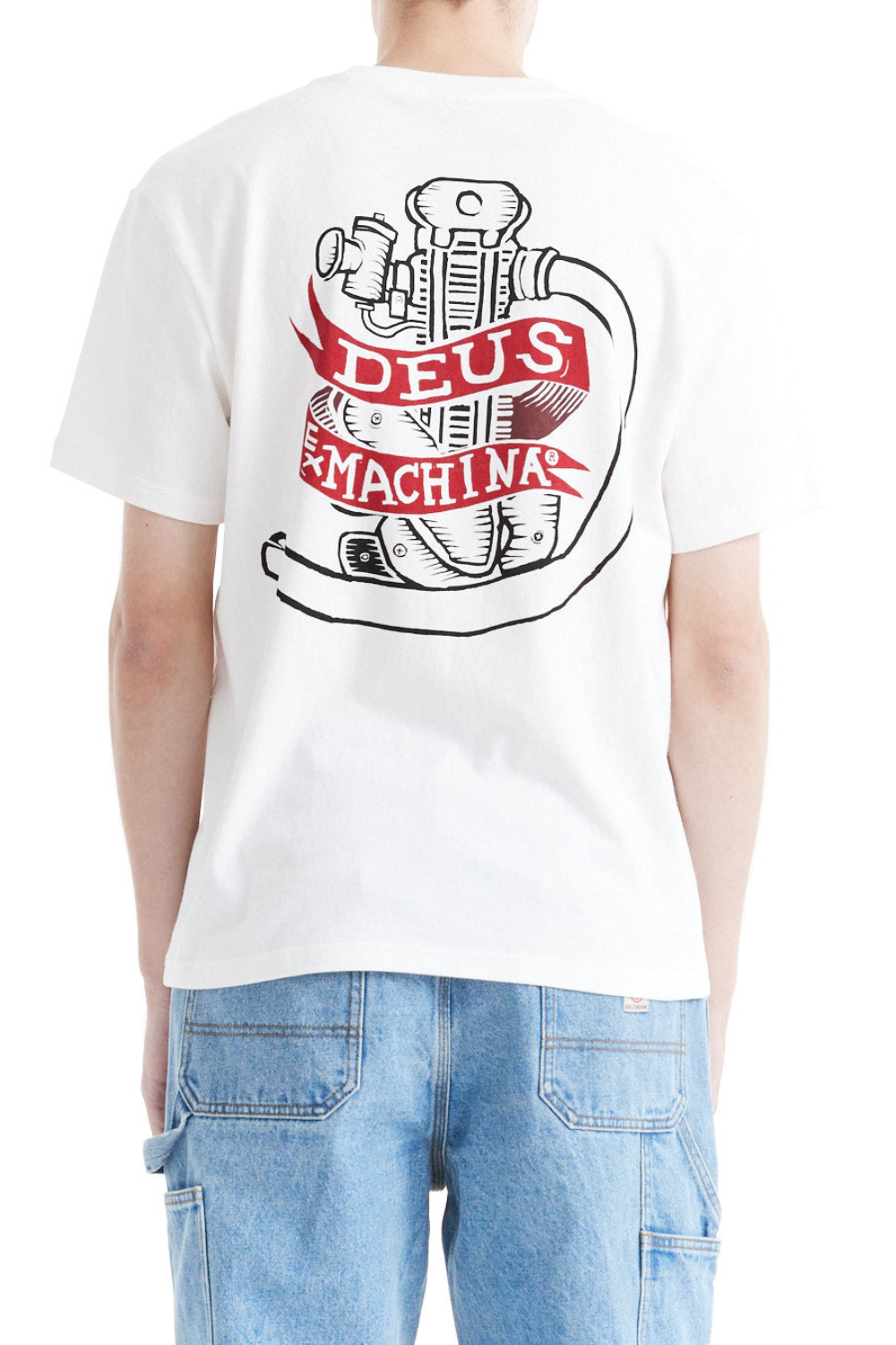 Deus Jailer Sappy Short Sleeve T-Shirt White