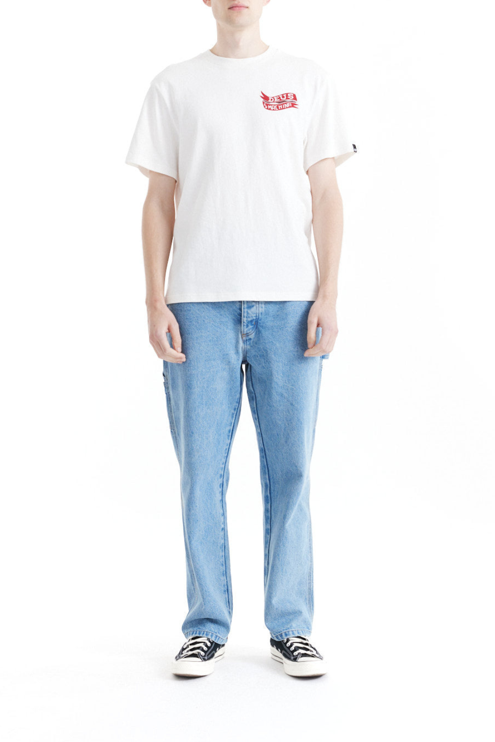 Deus Jailer Sappy Short Sleeve T-Shirt White