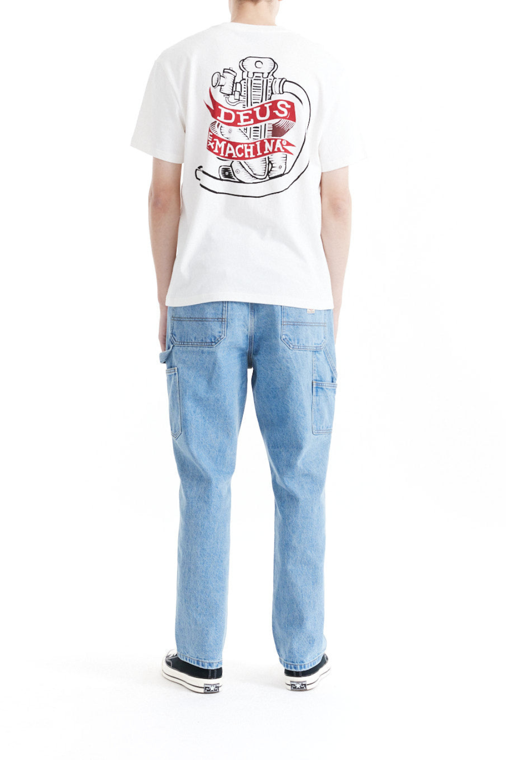 Deus Jailer Sappy Short Sleeve T-Shirt White
