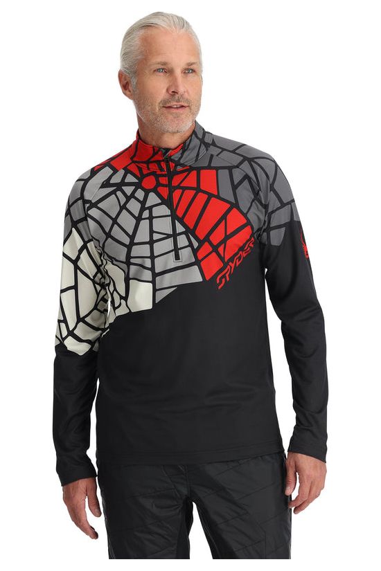 Spyder Legacy 1/2 Zip Fleece Black