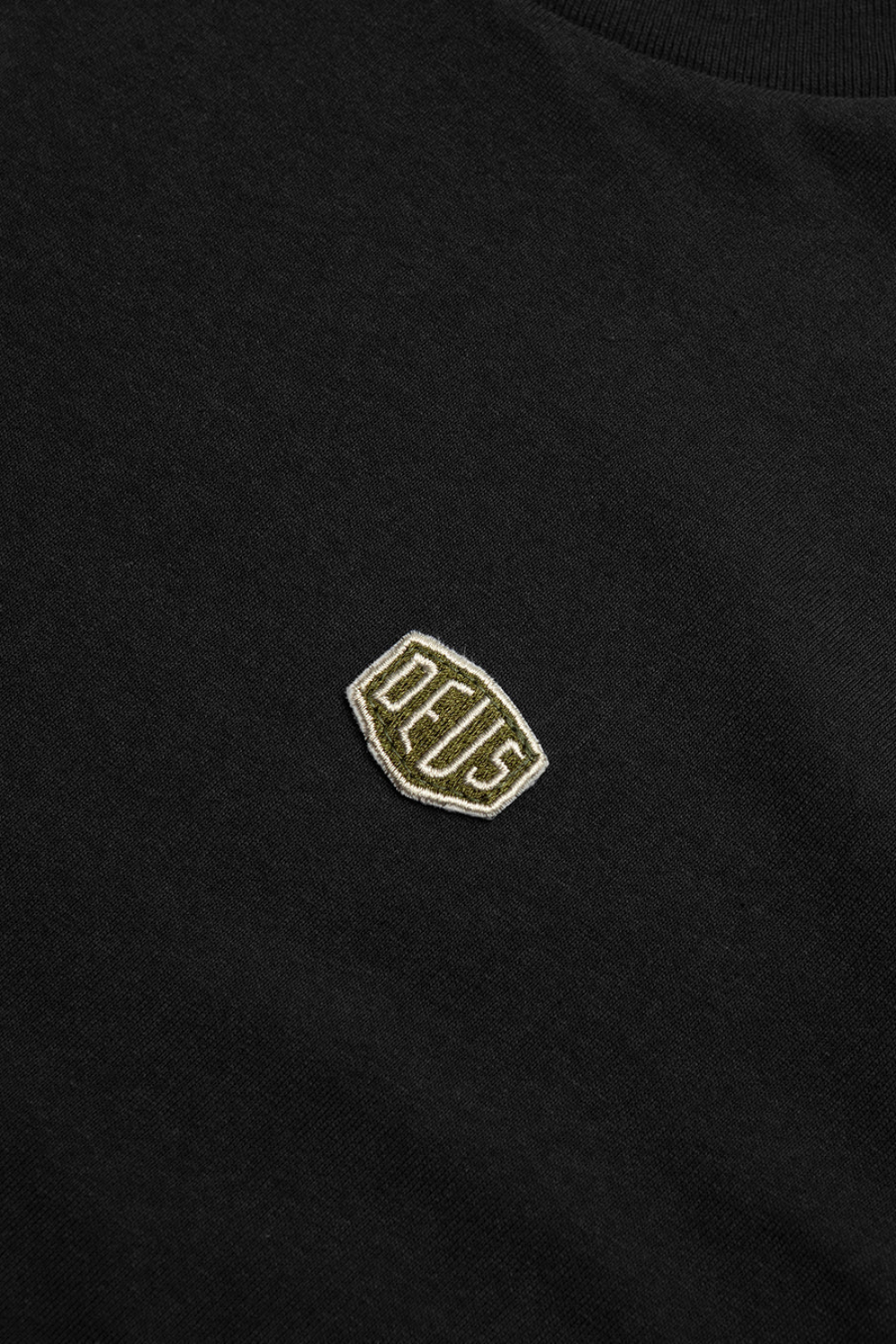Deus Shield Standard Short Sleeve T-Shirt Black