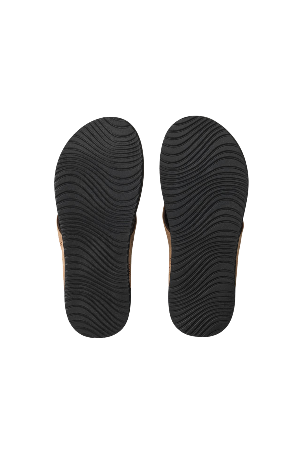 Rip Curl Chiba Open Toe Mens Flip Flop Brown/Black