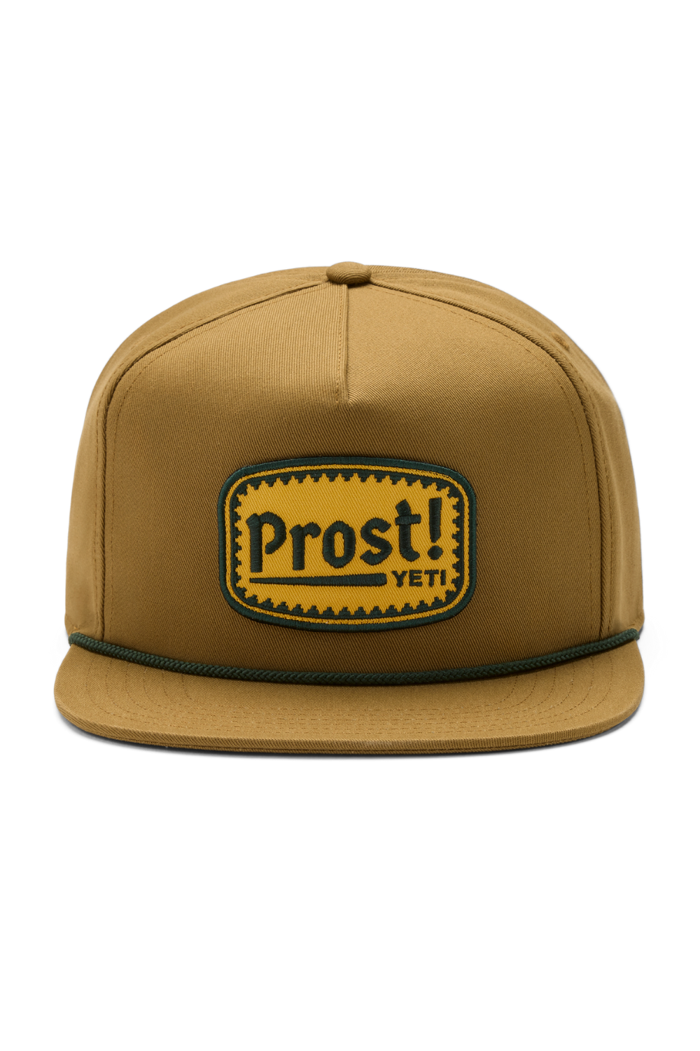 Yeti Prost Flat Brim Rope Hat Brown