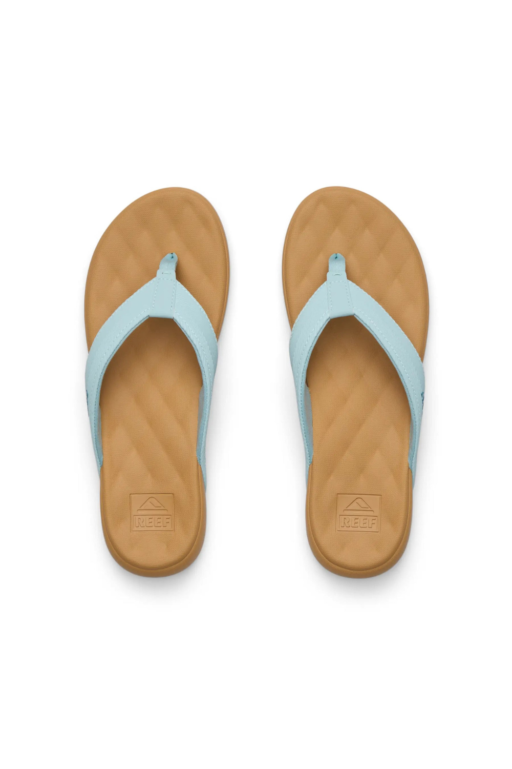 Reef Cushion Melody Womens Flip Flops Blue Haze Doe