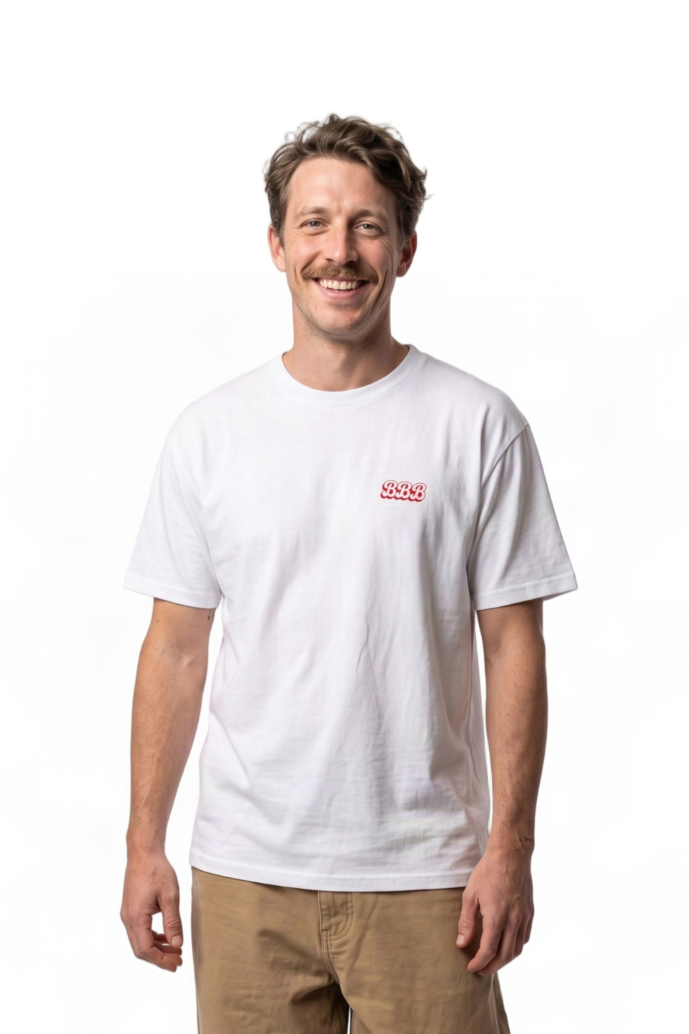 BamBooBay The Ceaser Mens T-Shirt White