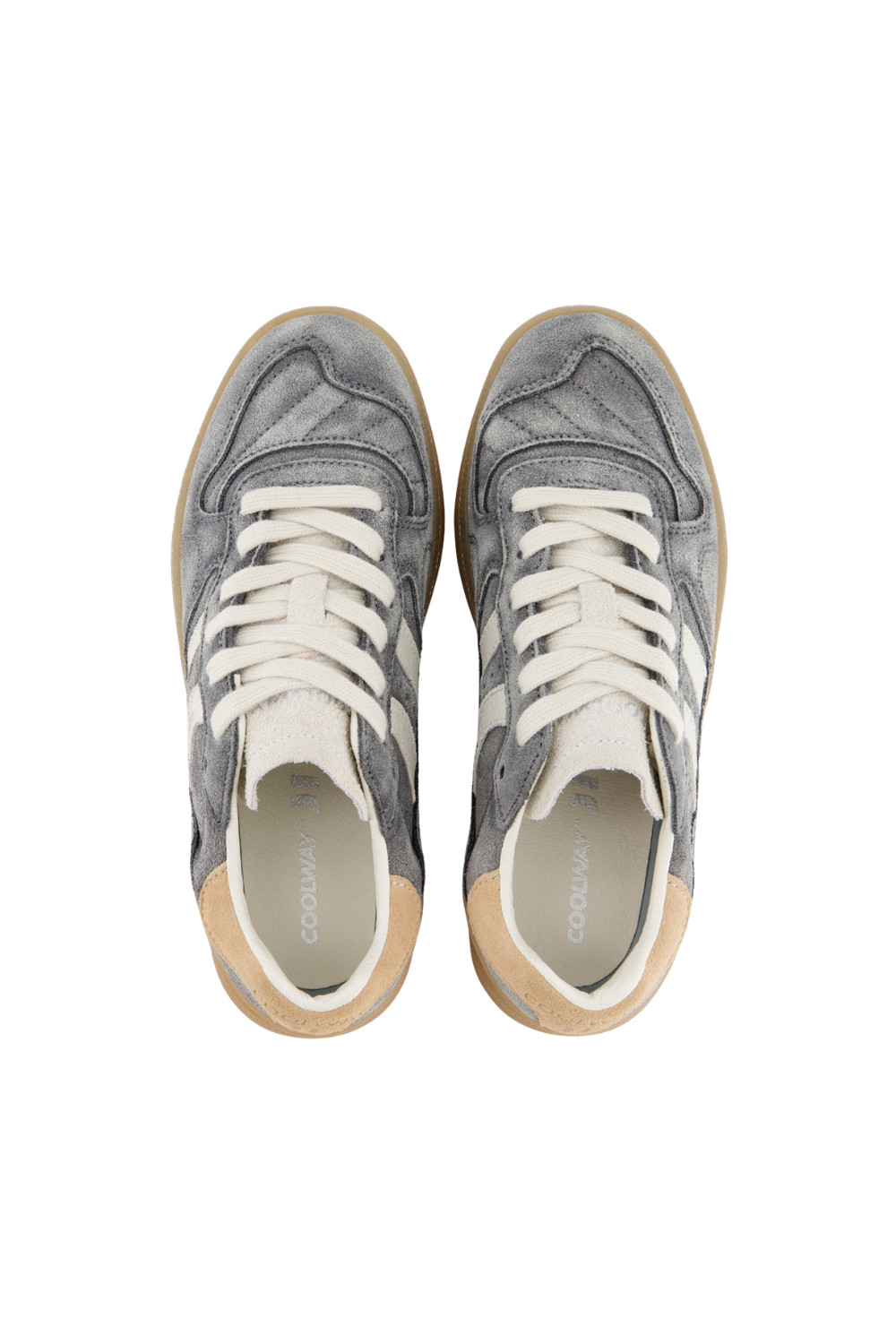 Coolway Goal Womens Shoes Stone Grey