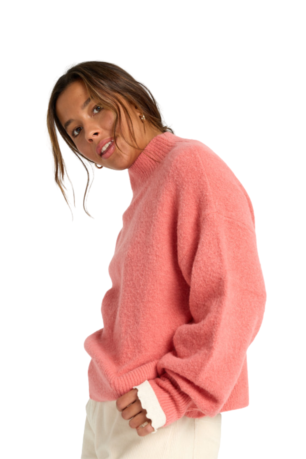 Billabong Love Feeling Sweater Coral