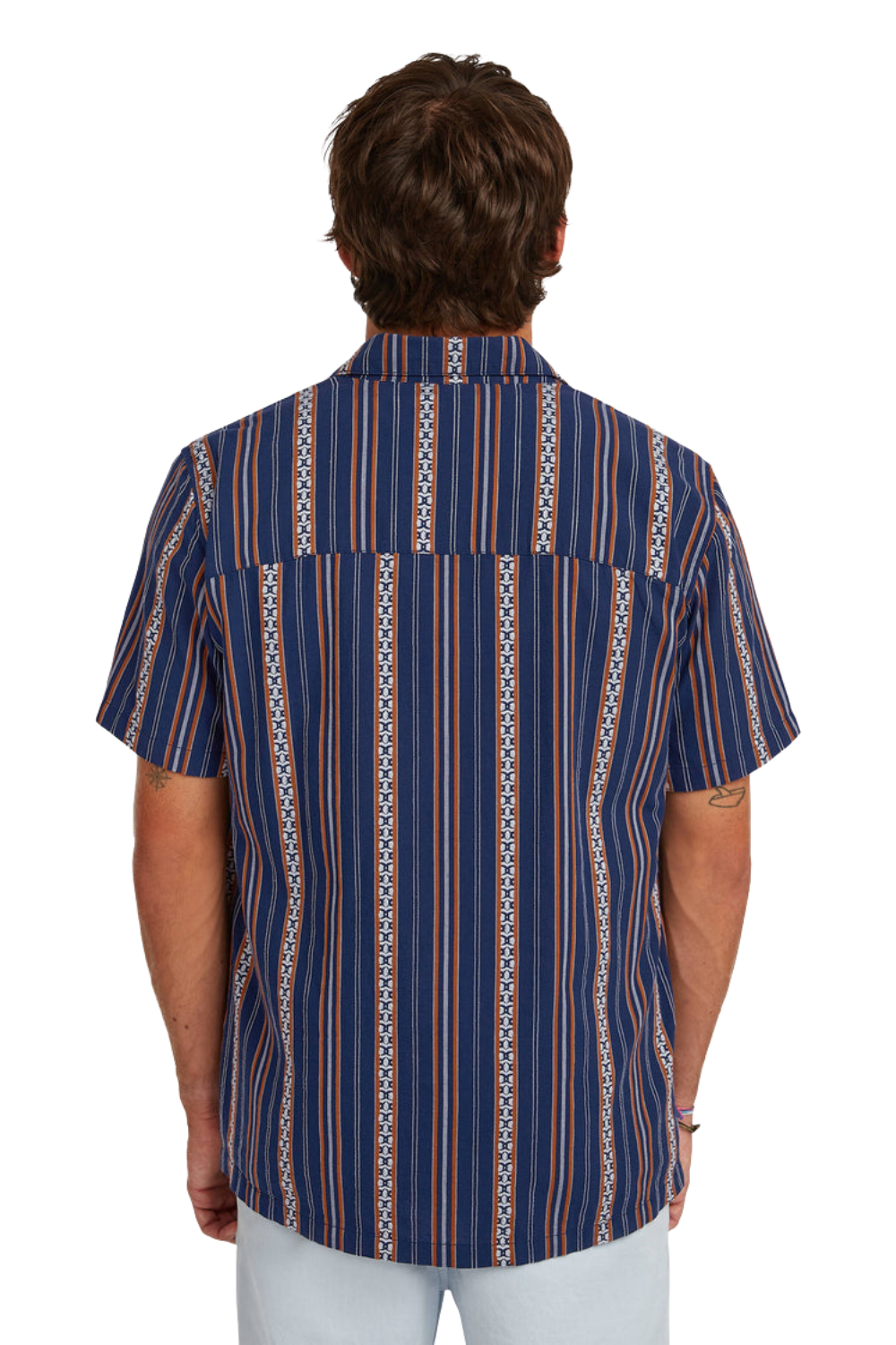 O'Neill O'Riginals Jacquard Mens Shirt Blue Originals Jstripe