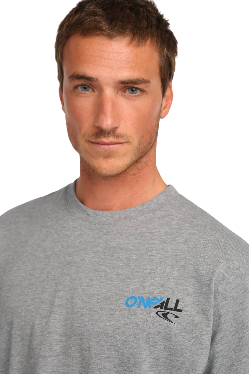 O'Neill Essentials 90'S Mens Graphic T-Shirt Silver Melee