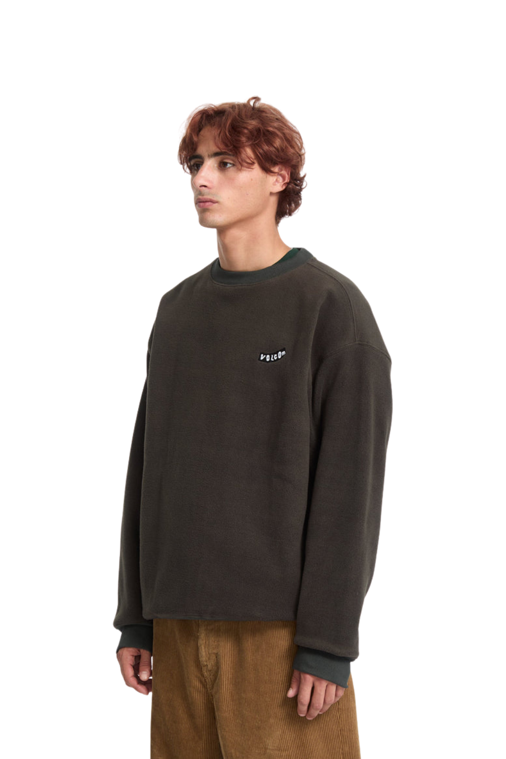 Volcom Too Kool Sweatshirt Rinsed Black