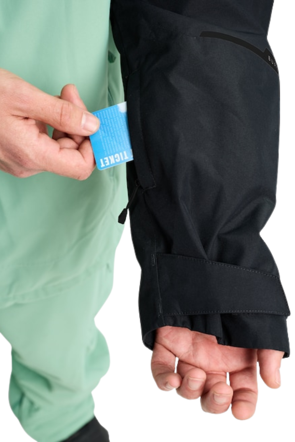 Burton Mens Reserve 2L Snow Shell Jacket Soft Sage/True Black