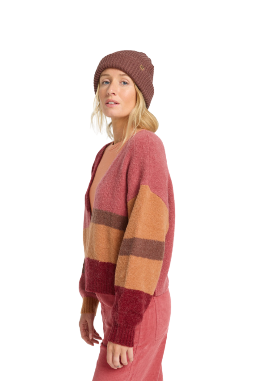 Billabong On You Cardigan Wild Ginger