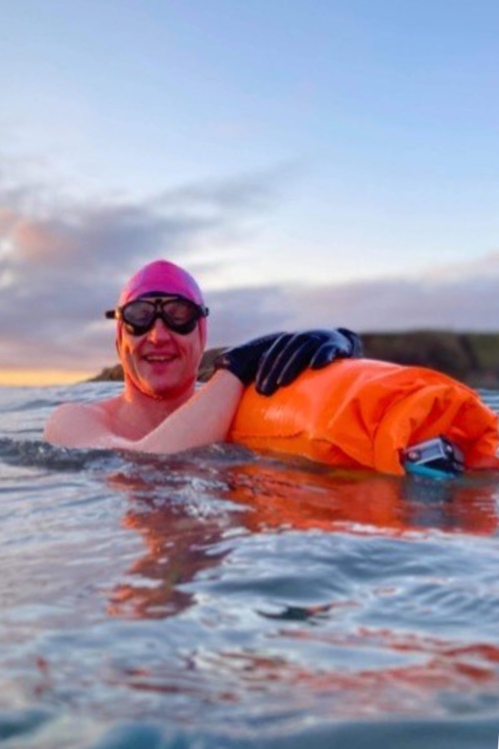 Swim Secure Safety Buoy & Dry Bag 20L Orange