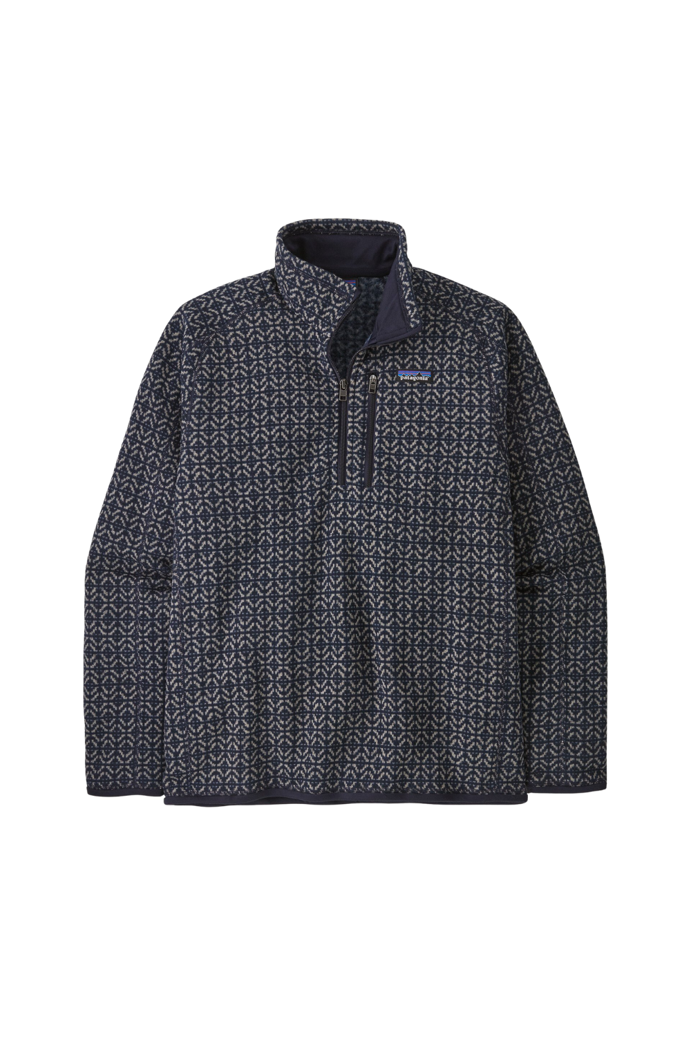 Patagonia Mens Better Sweater 1/4 Zip Sunken Blue