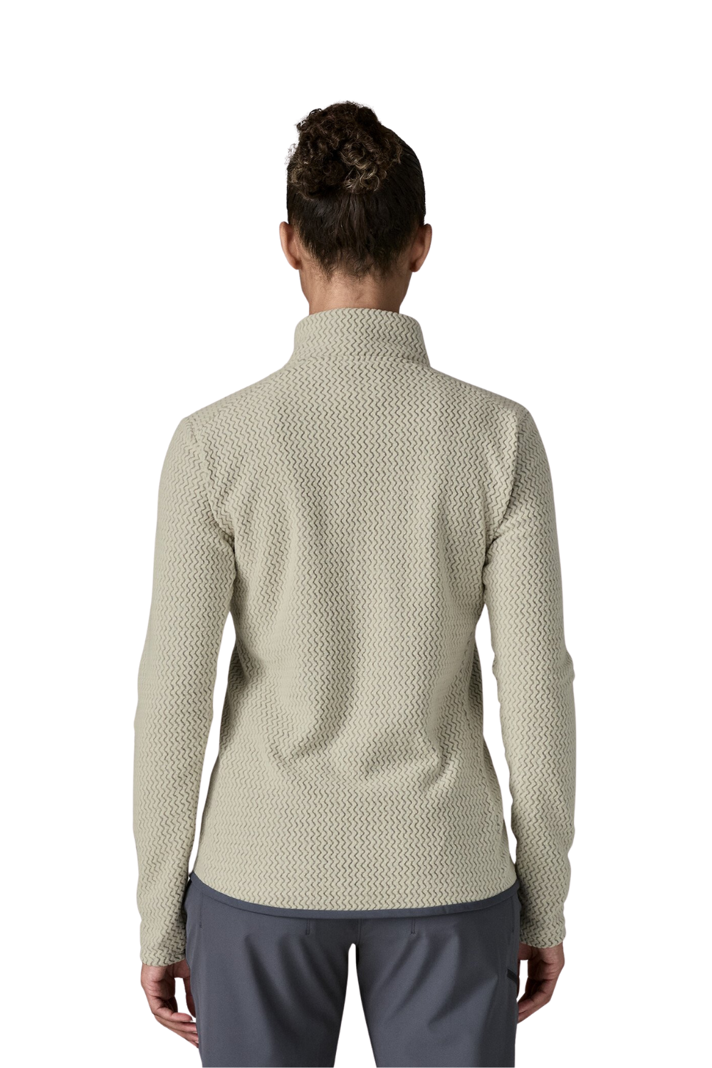 Patagonia Womens R1 Air Fleece Jacket Wool White