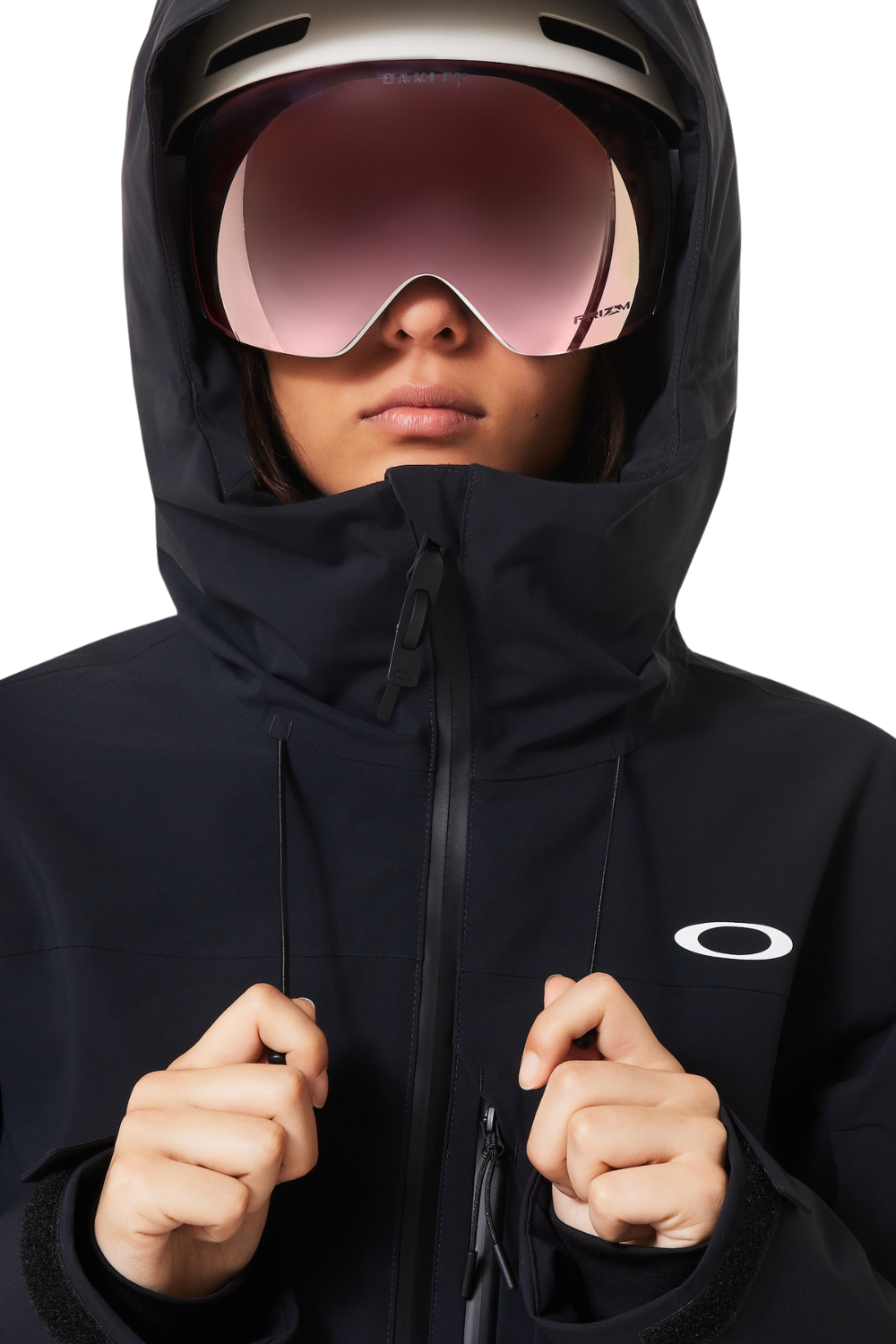 Oakley Womens Canopy Insulated Snow Jacket Blackout