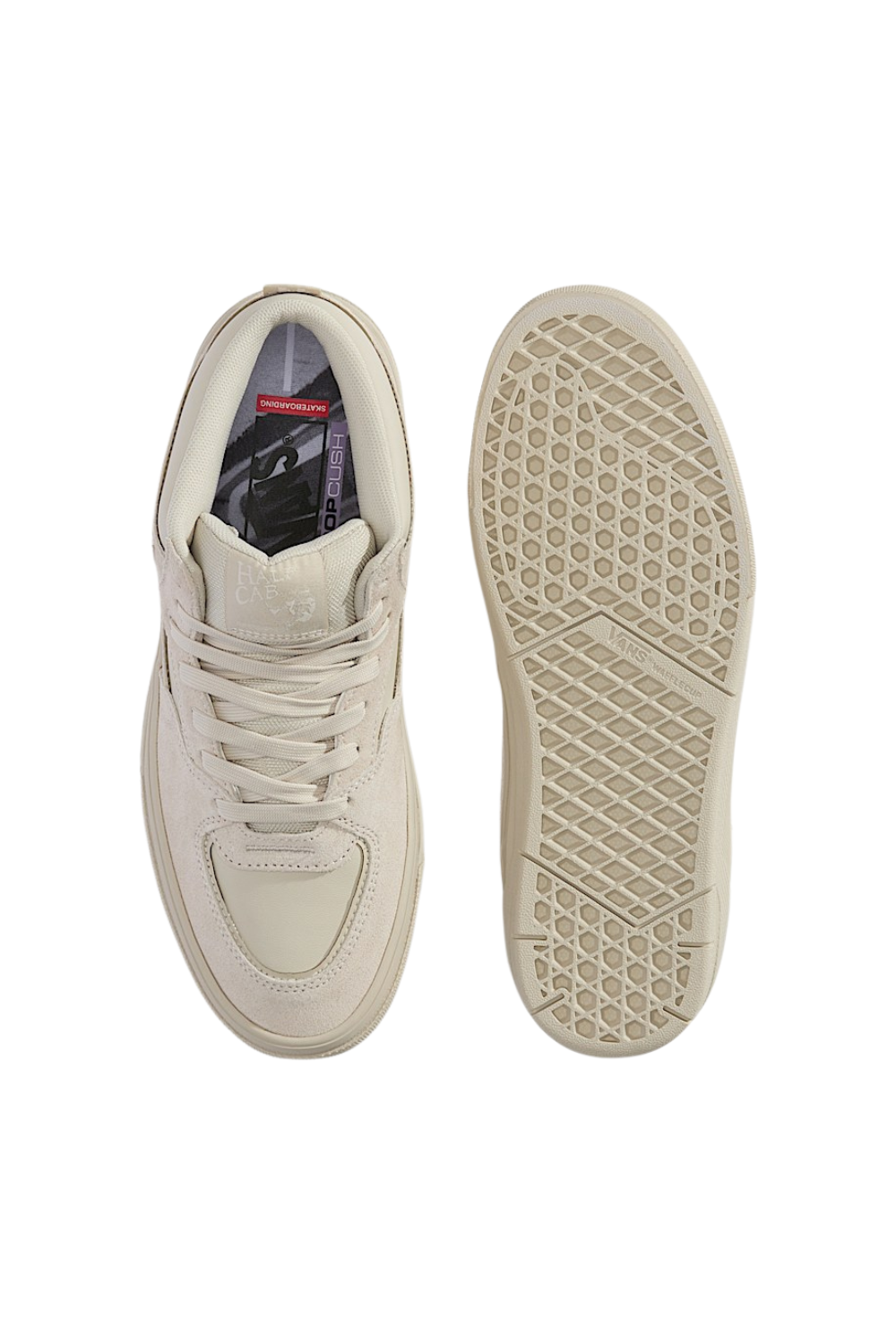 Vans Skate Half Cab Wafflecup Shoes by Atiba Jefferson Oatmeal