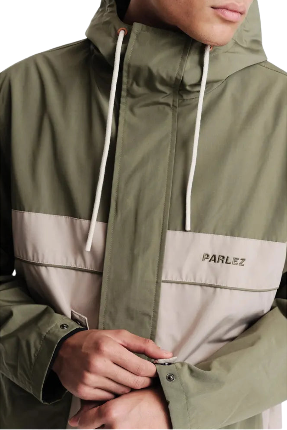 Parlez Banks Jacket Olive Green