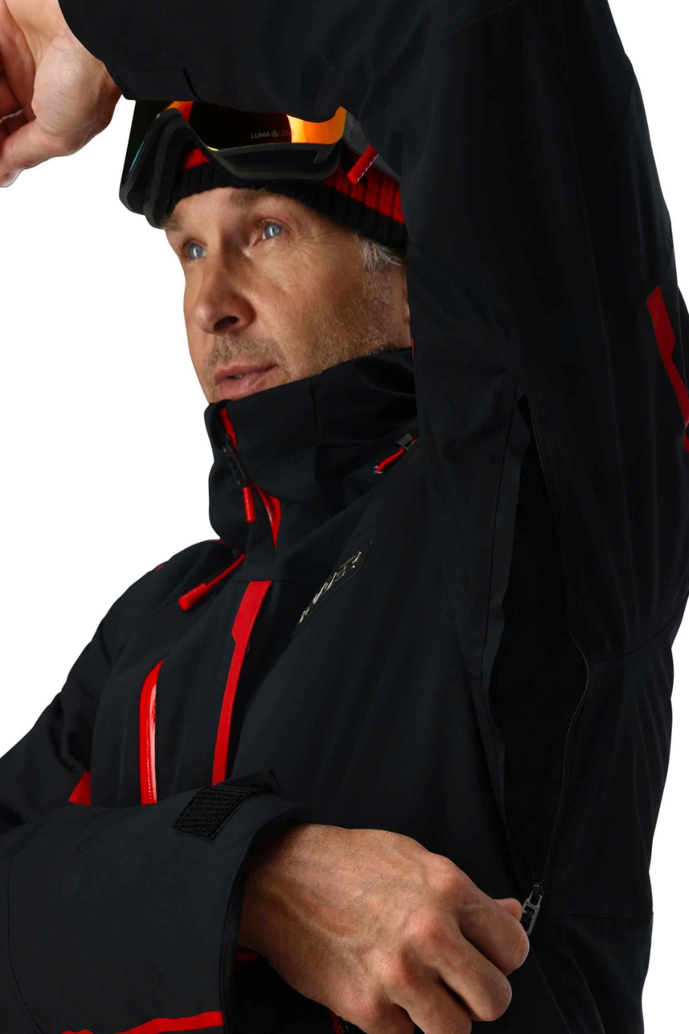 Spyder Mens Leader Insulated Snow Jacket Black Escape