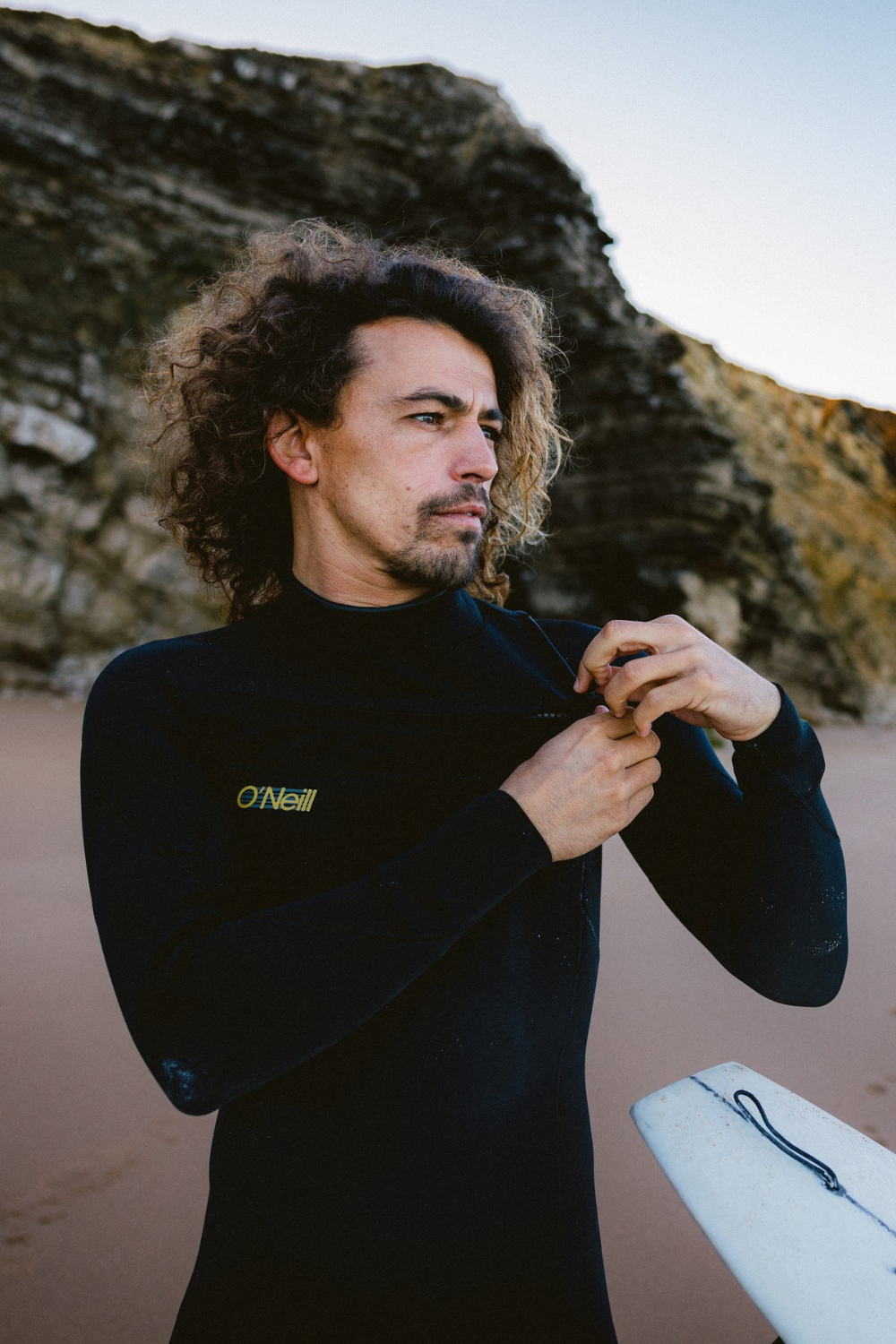 O'Neill Mens O'Riginal RG8 Yulex 4/3Mm Chest Zip Wetsuit Black