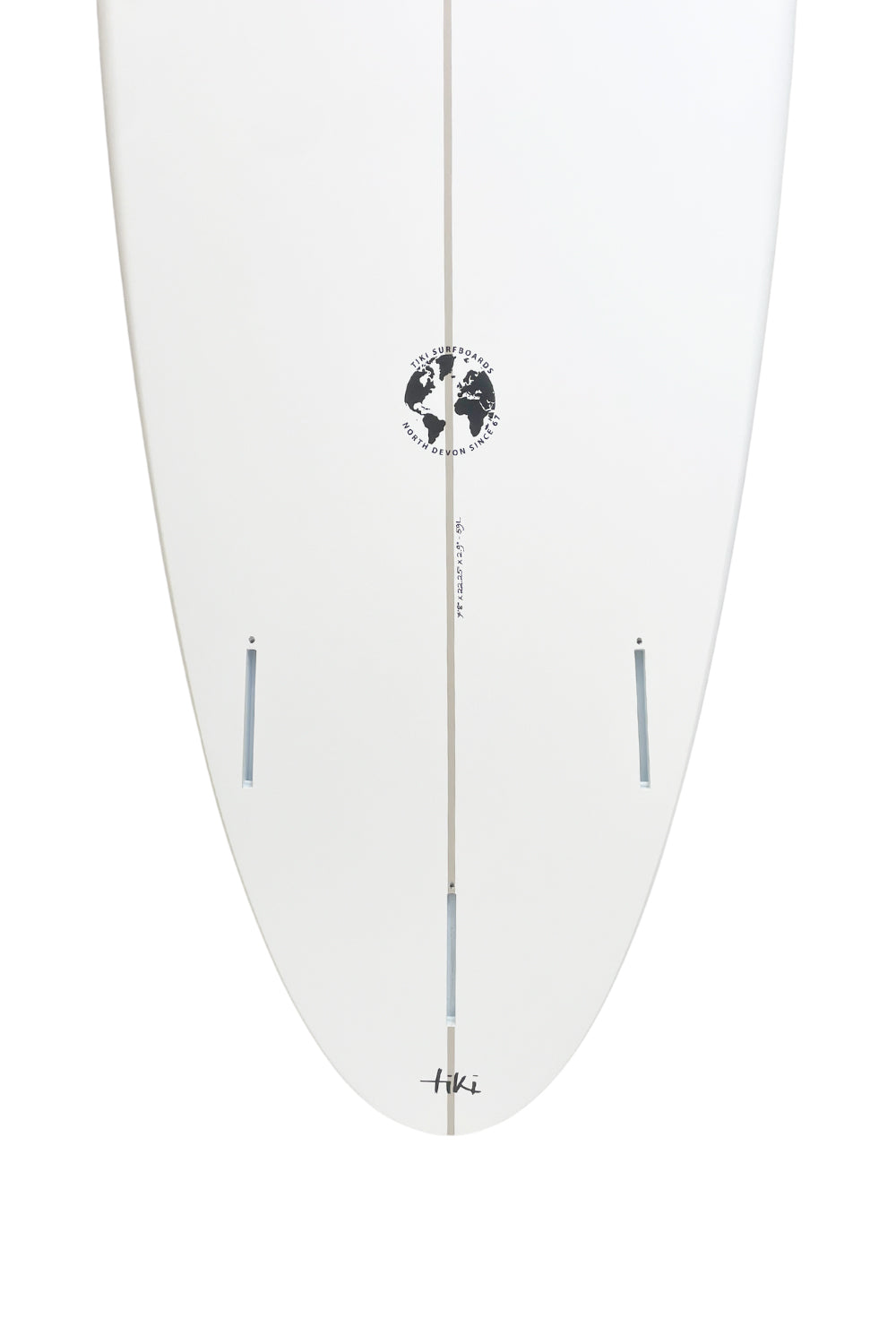 Tiki Evolution Glide Surfboard Beach Glass Deck