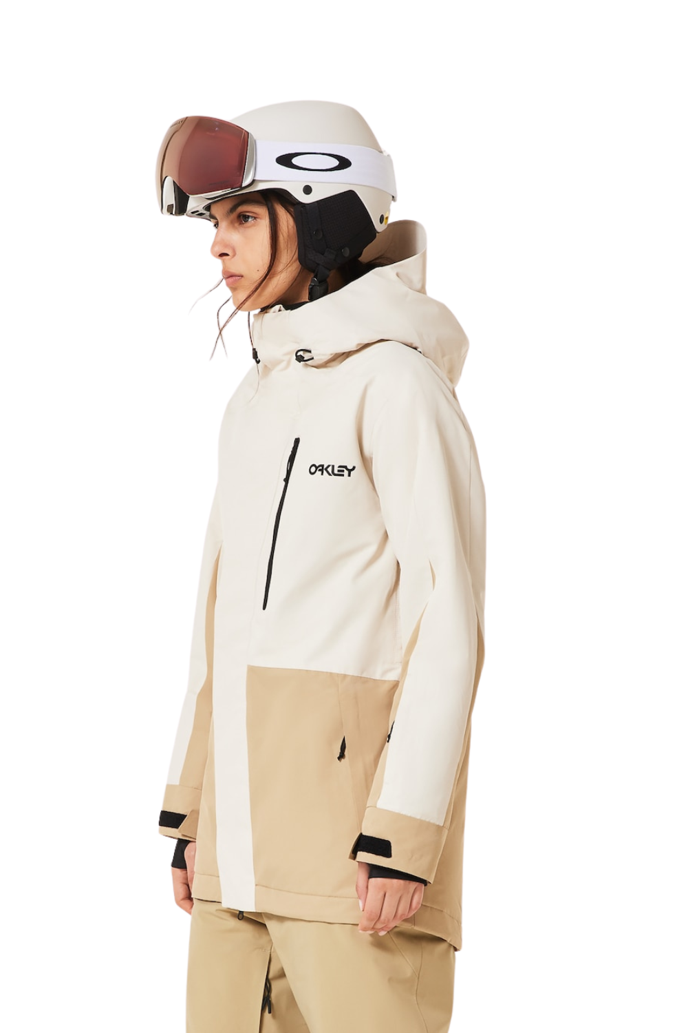 Oakley Womens Tnp Tbt Insulated Snow Jacket Mist/Pebble