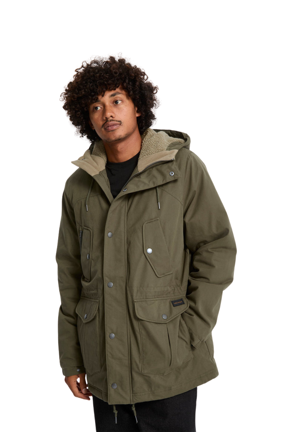 Volcom Starget 5K Parka Jacket Military