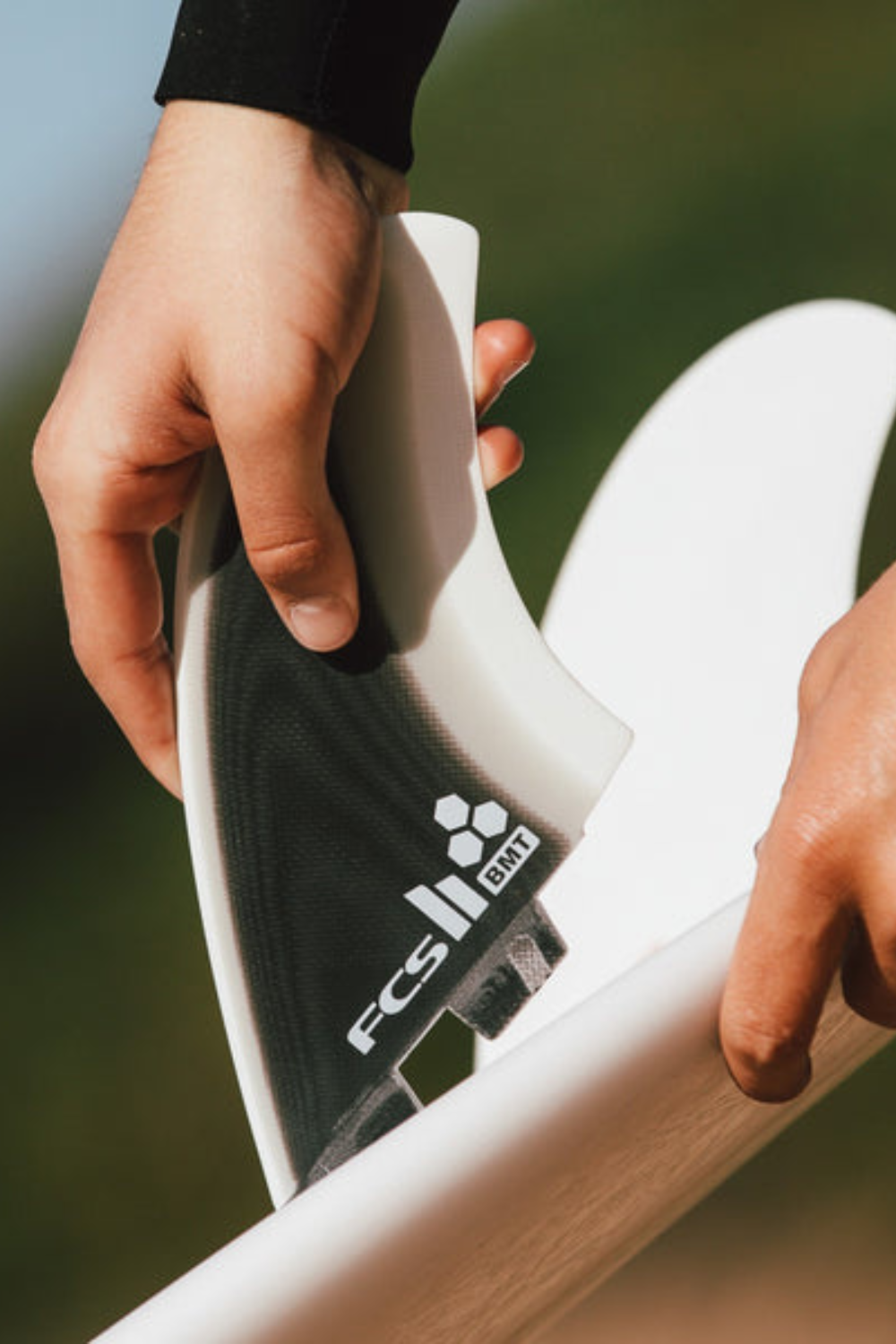 FCS II Britt Merick PG Twin Fin Black/White