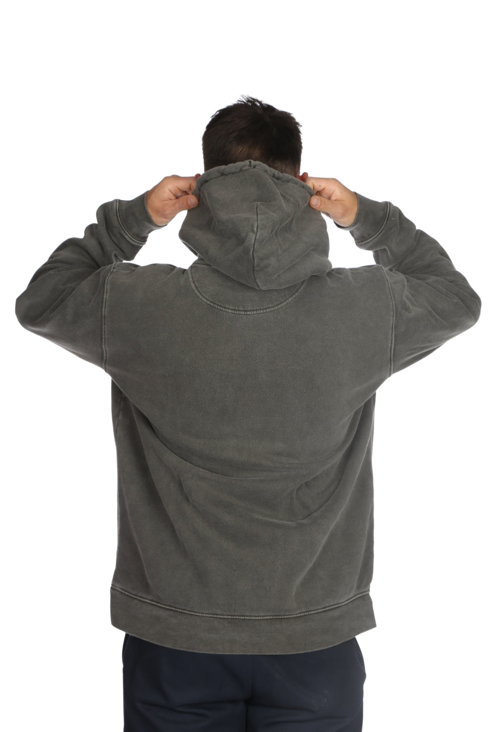 Tiki Seahawk Hoodie Grey Wash
