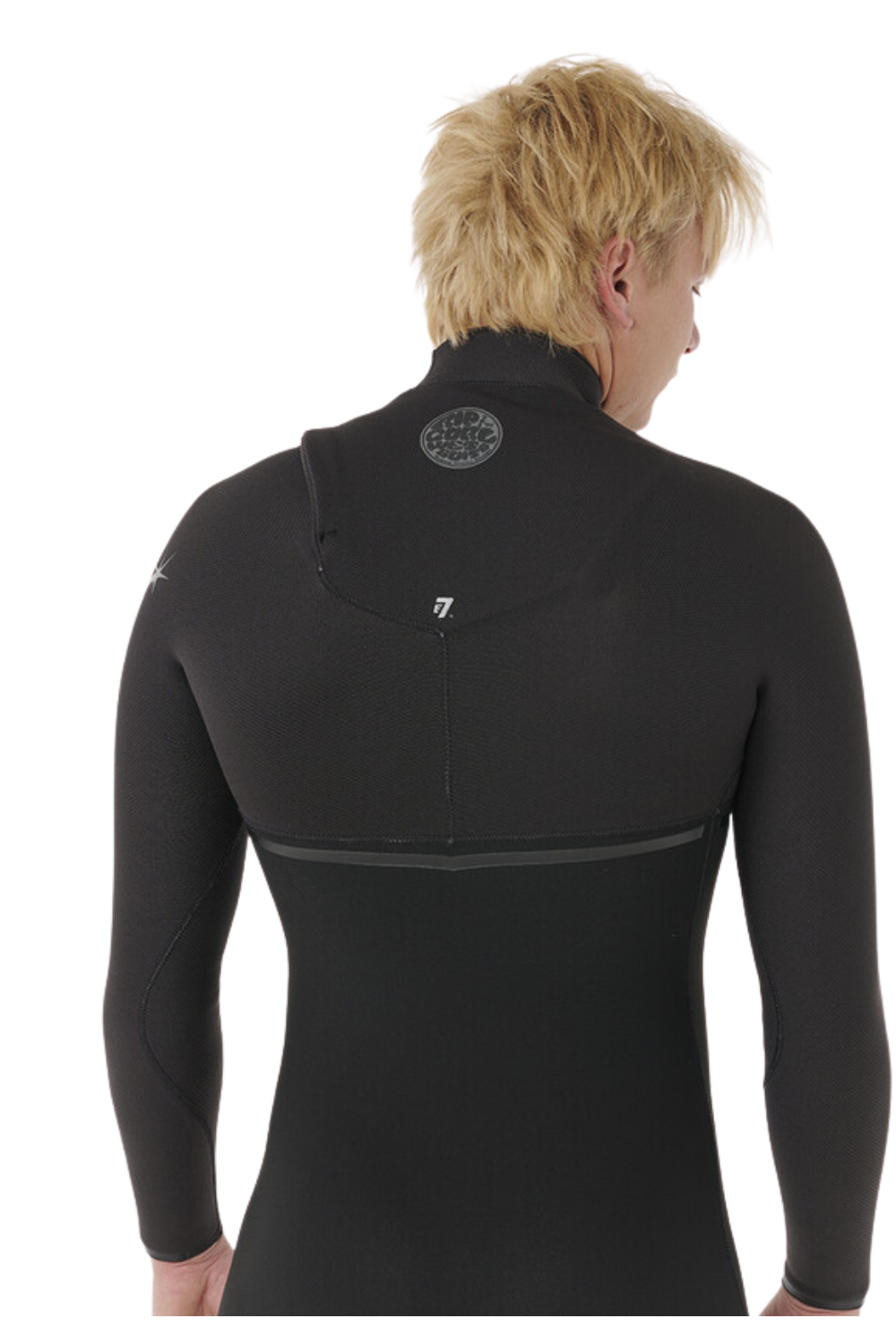 Rip Curl Mens E Bomb 5/3mm Zip Free Wetsuit Black