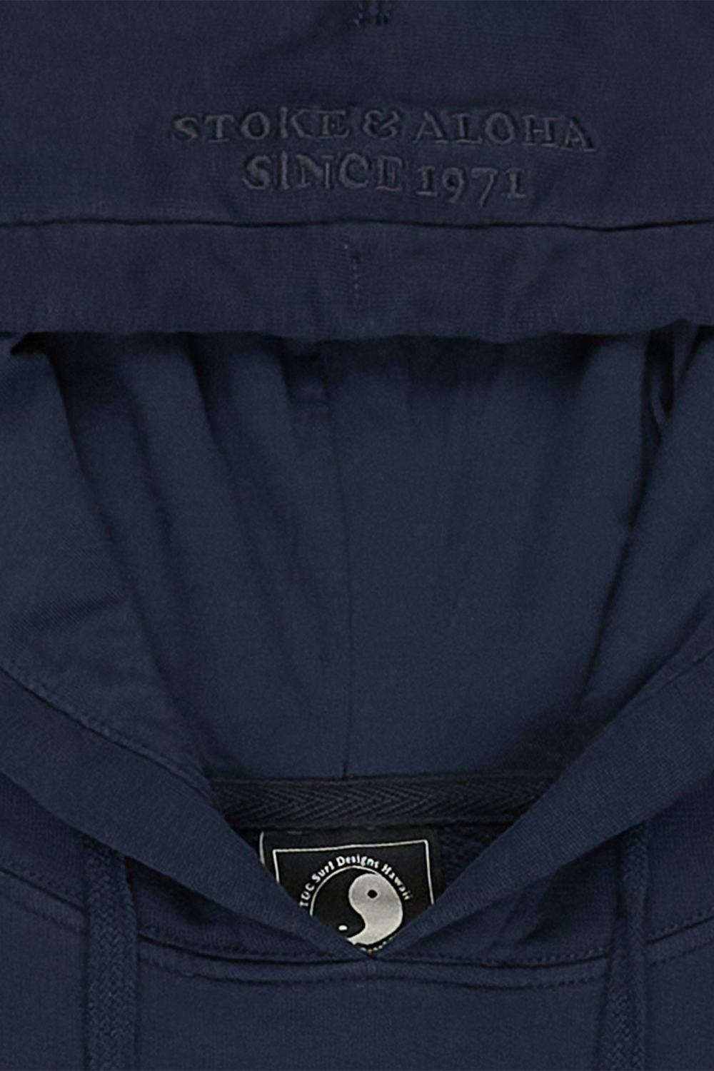 T&C Surf Designs Og Mist Mens Hoodie Sweatshirt Dark Navy