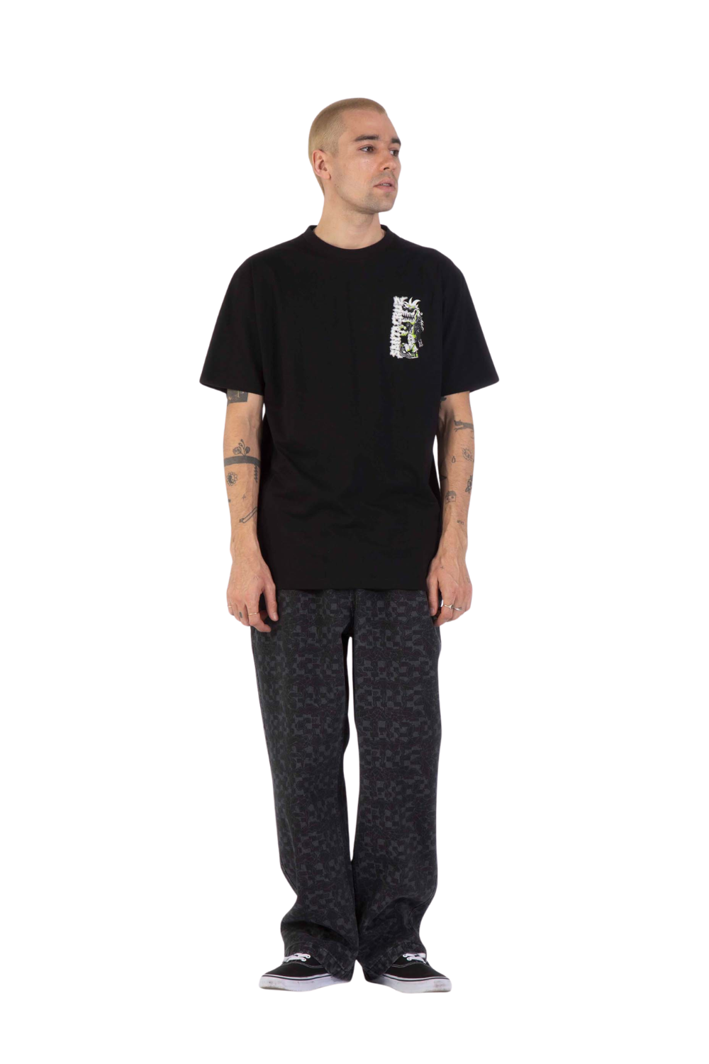Santa Cruz Punk Gremlin Mens T-Shirt Black