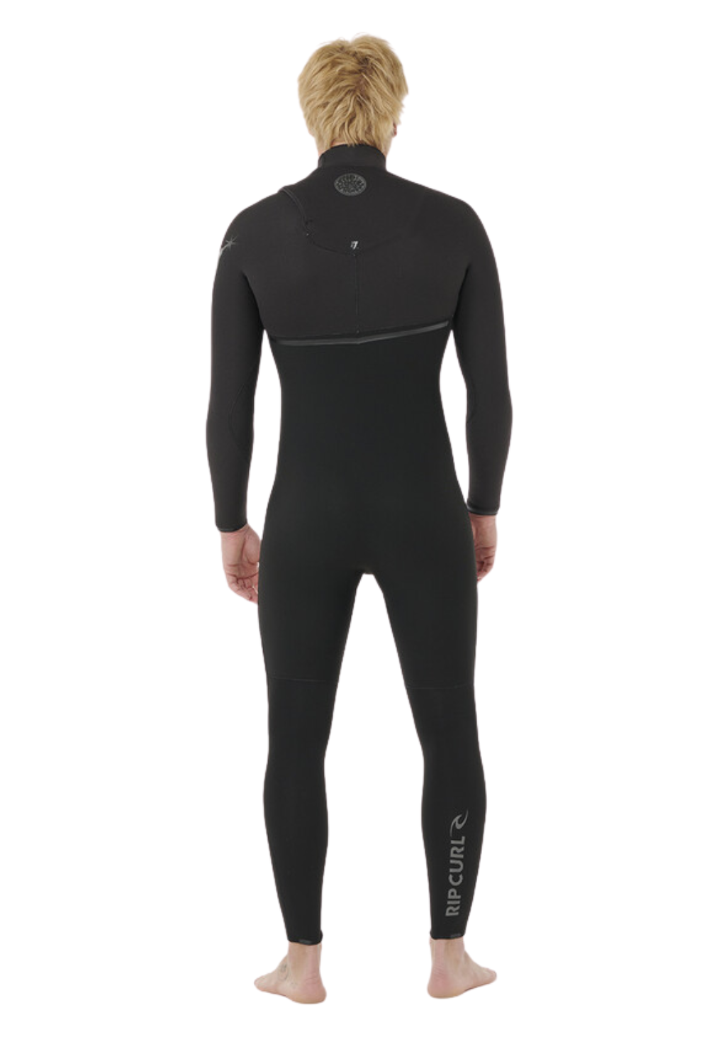 Rip Curl Mens E Bomb 5/3mm Zip Free Wetsuit Black