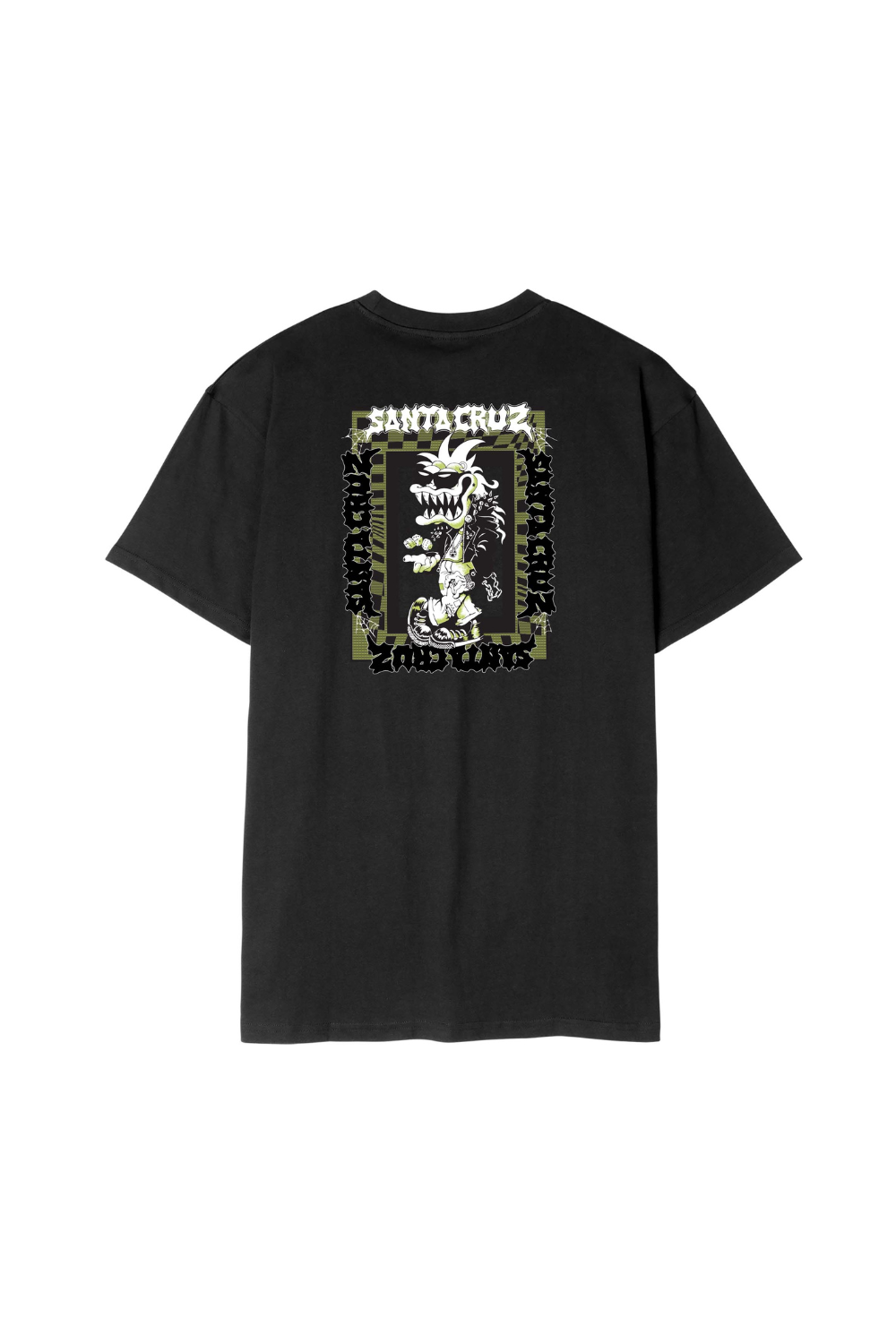 Santa Cruz Punk Gremlin Mens T-Shirt Black