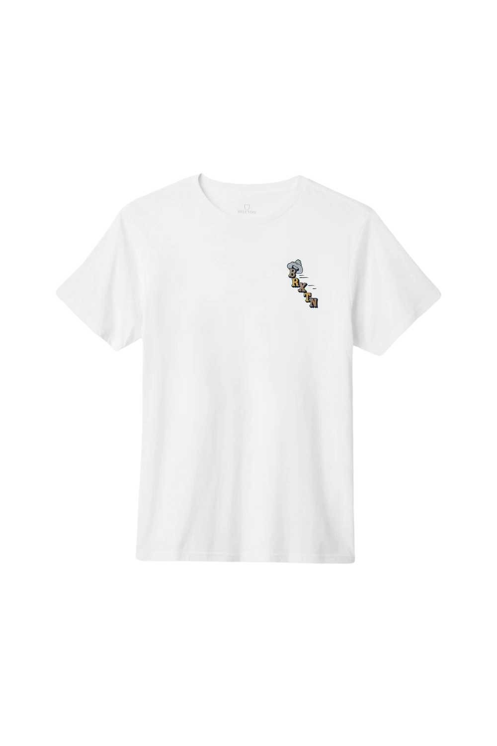 Brixton Buck Club Short Sleeve Standard T-Shirt White