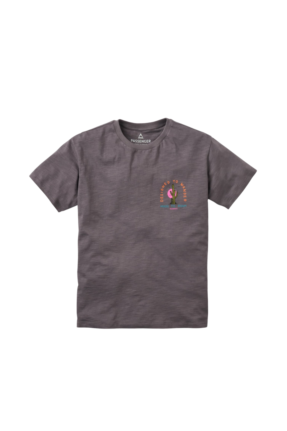 Passenger Explore Womens T-Shirt Charcoal
